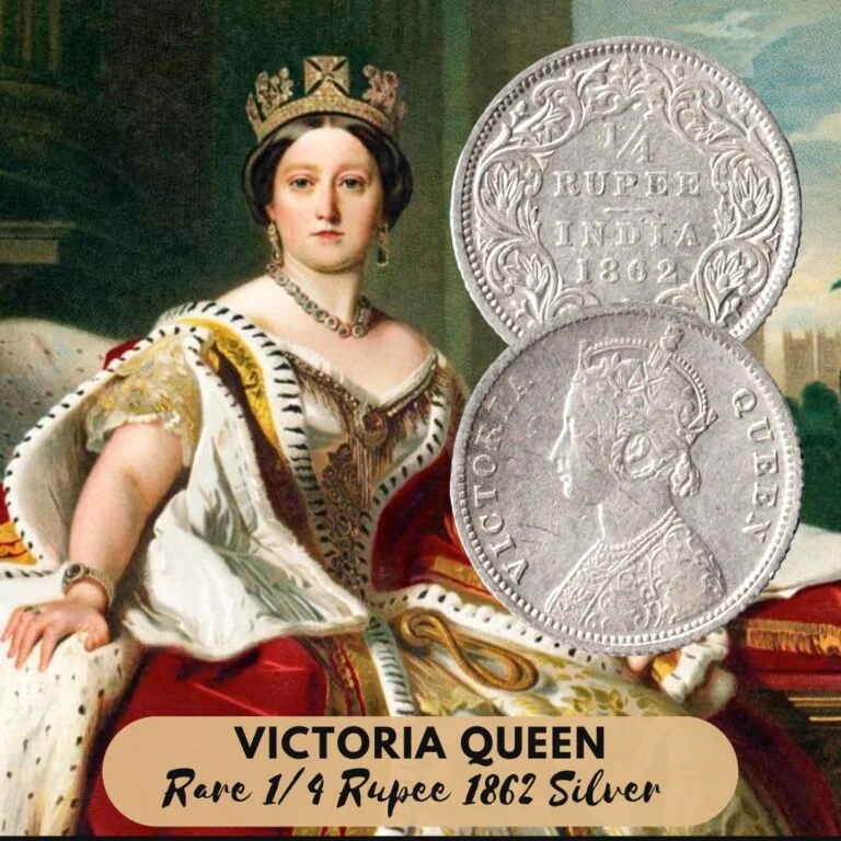 Victoria Queen Indian Rupee Coin